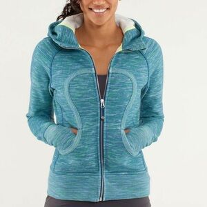 Lululemon Athletica Scuba Hoodie Wee Are From Space Sweater Size 12